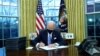 Բայդենը որպես ԱՄՆ նախագահ առաջին հրամանագրերն է ստորագրել, չեղարկել է Թրամփի մի քանի որոշում