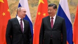 Орусиянын президенти Владимир Путин жана Кытайдын лидери Си Цзинпин. 