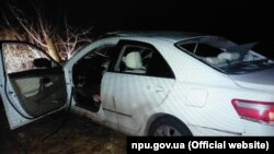 Автомобіль їхав трасою «Київ – Переяслав-Хмельницький» зі швидкістю 150 кілометрів на годину, коли в салоні пролунав вибух