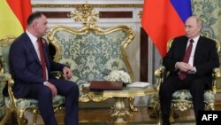 Алан Гаглоев и Владимир Путин