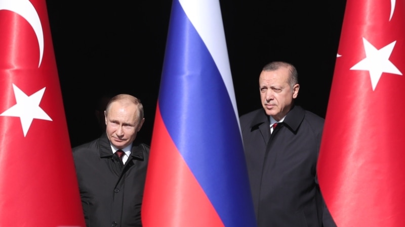 Putin prezidentlige gaýtadan saýlanaly bäri edýän ilkinji saparynyň çäginde Erdogan bilen duşuşýar