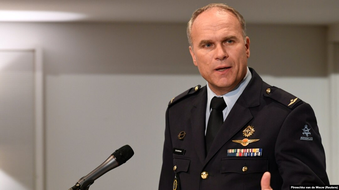 General Onno Eichelsheim, commander of the Dutch armed forces (file photo)