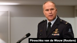 General Onno Eichelsheim, commander of the Dutch armed forces (file photo)