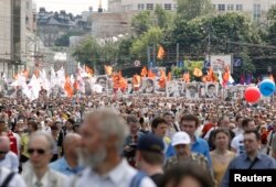 Під час акції опозиції в Москві, 12 червня 2013 року