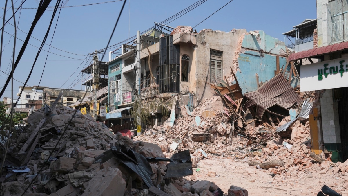 მიანმაში 2700-ს გადაჭარბა დამანგრეველი მიწისძვრის შედეგად დაღუპულთა რიცხვმა