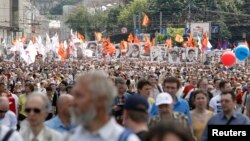 Під час мітингу опозиції в Москві, 12 червня 2013 року