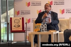 Аляксандар Фядута на прэзэнтацыі кнігі