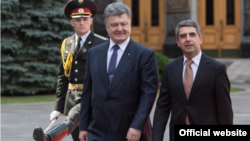 Президенти України Петро Порошенко s Болгарії Росен Плевнелієв