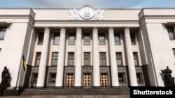 Здание Верховной Рады Украины, архивное фото