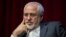 Iranian Foreign Minister Mohammad Javad Zarif speaks at the New York University Center on International Cooperation in New York on April 29.