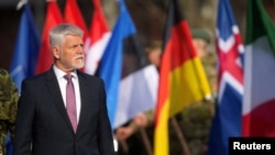 У Латвіі і Літве прэзыдэнт Чэхіі абмяркоўваў пытаньні абароны і бясьпекі, 11 сакавіка 2026 году