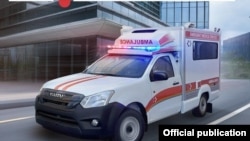 Uzbekistan - New ambulances manufactured at Samarkand automobile factory