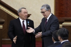Нурсултан Назарбаев и Касым-Жомарт Токаев, 2019 год.