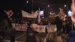 Proteste anti-NATO la Podgorica