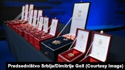 Odlikovanja koje je uručio predsednik Srbije Aleksandar Vučić na Vidovdan, Beograd, 28. jun 2025. 