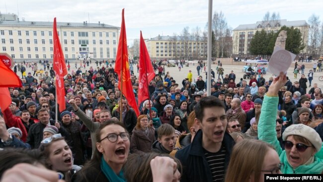 Шествие в Сыктывкаре, 7 апреля