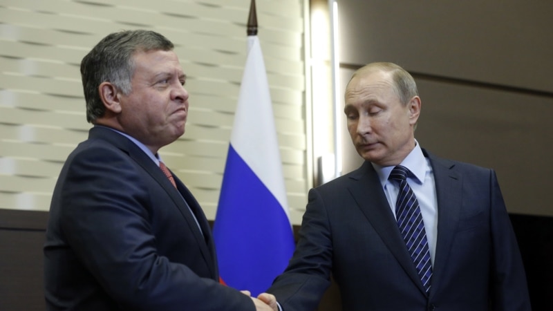 Король Иордании на встрече с Путиным приветствовал переговоры по Сирии в Астане