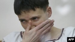 Украинская летчица Надежда Савченко.