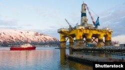 سکوی نفتی در نروژ