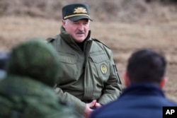 Аляксандар Лукашэнка на палігоне пад Горадняй, 26 сакавіка 2024