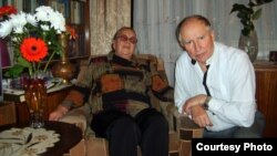 Анатоль Вярцінскі з жонкай Адай Сымонаўнай, здымак 2011 году.