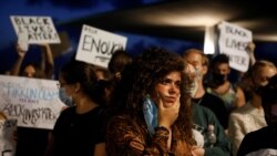 Sa protesta solidarnosti u Tel Avivu, 2 juni 2020.