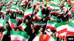 Imagine de la demonstrațiile de astăzi de la Teheran