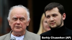 Yuriy Soloshenko (left),and Hennadiy Afanasyev (right) were released by Moscow as part of a prisoner exchange with Ukraine in 2016. 