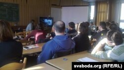 У часе практычных заняткаў