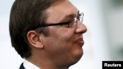 Serbian Prime Minister Aleksandar Vucic's greatest achievement so far is his ability to say the right thing at the right time.