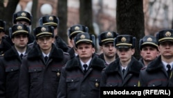 Белорусские милиционеры. Минск, 4 марта 2020 года