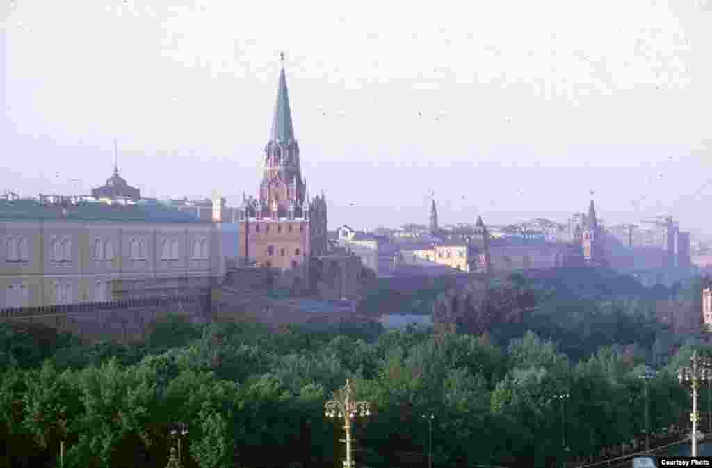 One of the Kremlin&#39;s towers