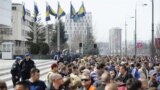 Protest penzionisanih pripadnika Oružanih snaga BiH, Sarajevo, mart 2012.