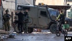 گشت‌زنی ارتش اسرائیل در جنین در اراضی اشغالی، ۱۳ دسامبر