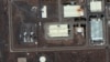 A satellite image shows a closeup view of the Natanz nuclear facility in June 2020.