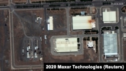 Një imazh satelitor tregon një pamje nga afër të objektit bërthamor Natanz në Iran, 29 qershor 2020. 