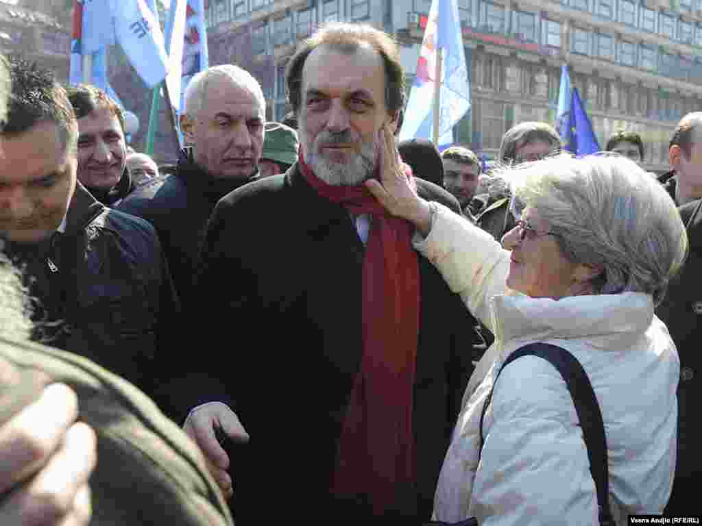 Obeležavanje 20. godišnjice martovskih demonstracija, 9. mart 2011