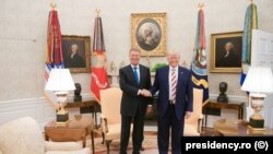 Întâlnirea Klaus Iohannis și Donald Trump 