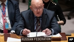Постоянный представитель России в Совете безопасности ООН Василий Небензя