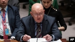 Постоянный представитель России в Совете безопасности ООН Василий Небензя.