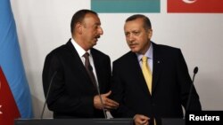 İlham Əliyev və Recep Tayyip Erdoğan