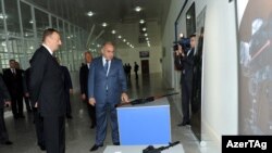 Ильхам Алиев и Явер Джамалов 