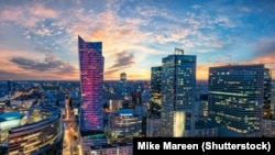 Вид на Варшаву. Польша, 2021 год