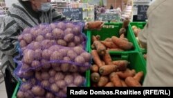 Цены на продукты в Донецке