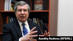 U.S. diplomat James Warlick says the cease-fire there remains very fragile and emphasized respect for the cease-fire is key to building trust.