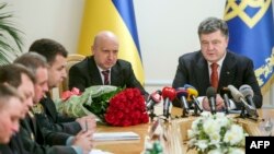 Президент представляє нового секретаря РНБО Олександра Турчинова