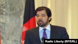Afghanistan -- (L-R) Jawed Ludin, Political deputy of Afghan Foreign Ministry and German Ambassador Rüdiger König for Afghanistan at a press conference in Kabul, 12Dec2011