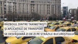 Taxi versus aplicații