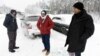 Беженцы из Афганистана у российско-финляндской границы, 23 января 2016