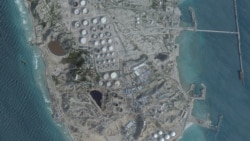 تصویری ماهواره‌ای از جزیرۀ خارک